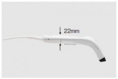 輕質、緊湊型設計，握把厚度22mm，主機重量約85g